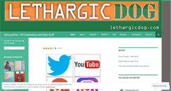 Desktop Screenshot of lethargicdog.com